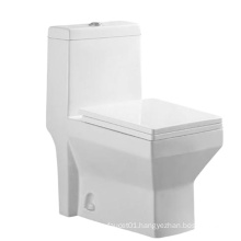 Aquacubic One-piece Square Toilet Washdown S-trap Ceramic Bathroom Toilet